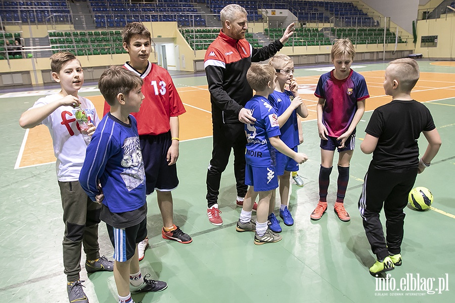 Ferie-zajcia sportowe na hali sportowej MOSiR, fot. 57