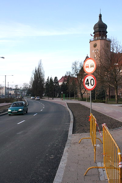 Przebudowa ul. Grota Roweckiego - przywrcenie ruchu na pnocnej czeci jezdni, fot. 11