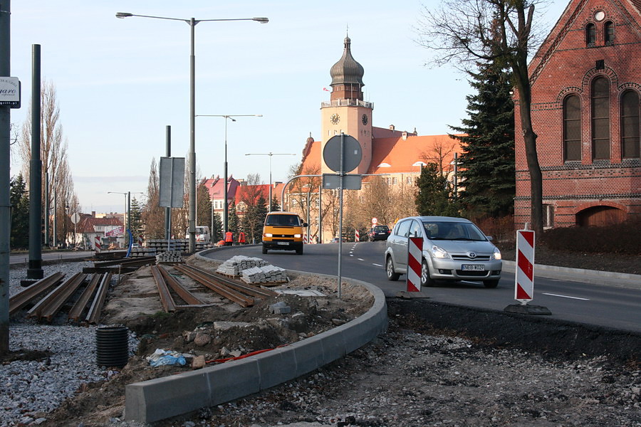 Przebudowa ul. Grota Roweckiego - przywrcenie ruchu na pnocnej czeci jezdni, fot. 19