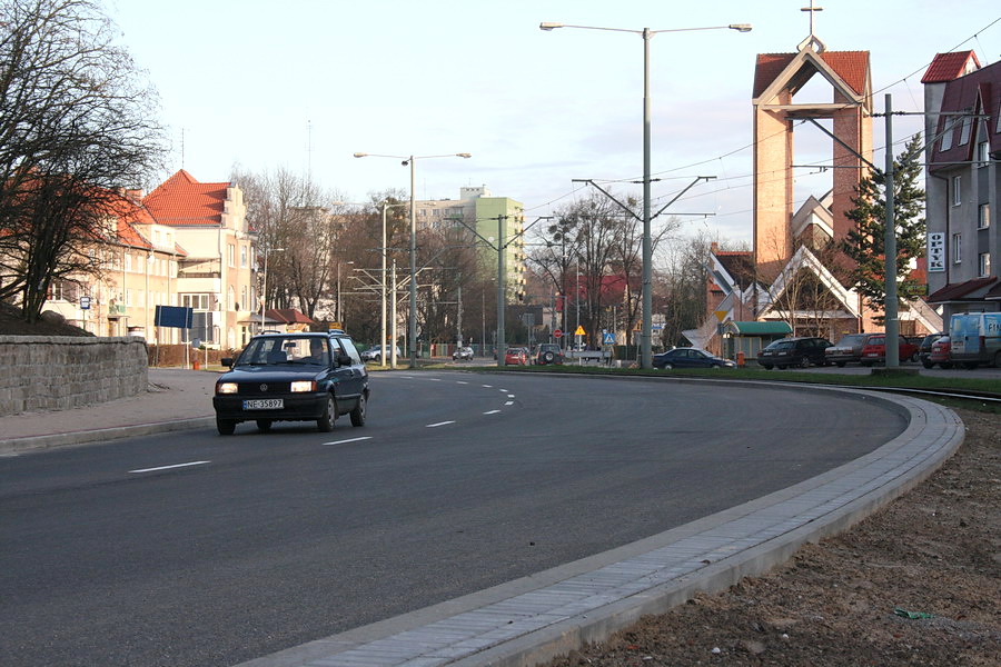 Przebudowa ul. Grota Roweckiego - przywrcenie ruchu na pnocnej czeci jezdni, fot. 20