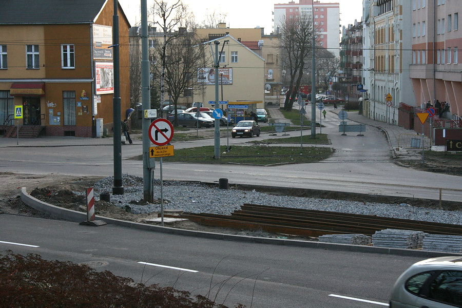 Przebudowa ul. Grota Roweckiego - przywrcenie ruchu na pnocnej czeci jezdni, fot. 24