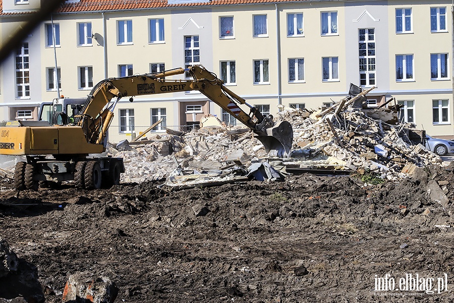 Rozbirka budynku po ogrodniku ulica Robotnicza, fot. 21