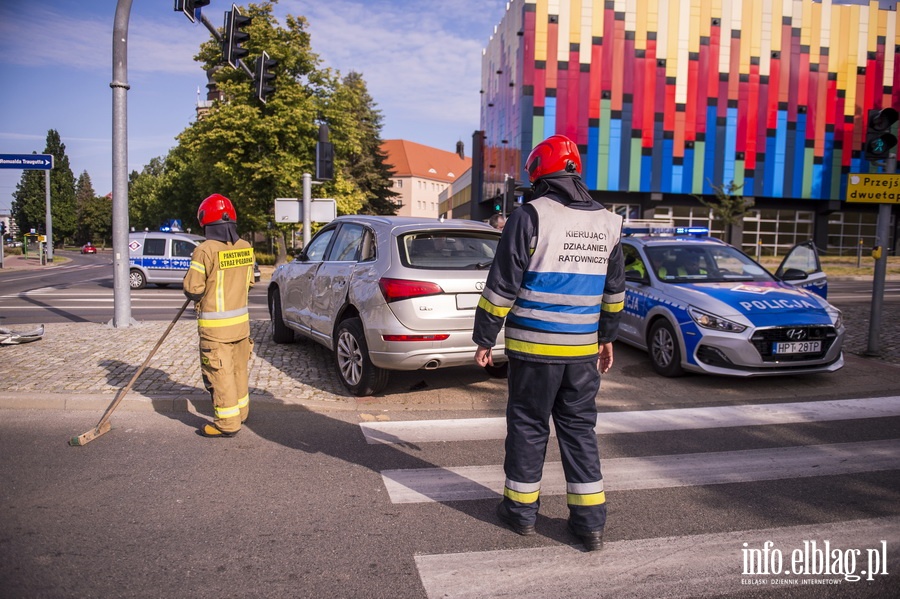 Wypadek przy ul. Traugutta, fot. 15