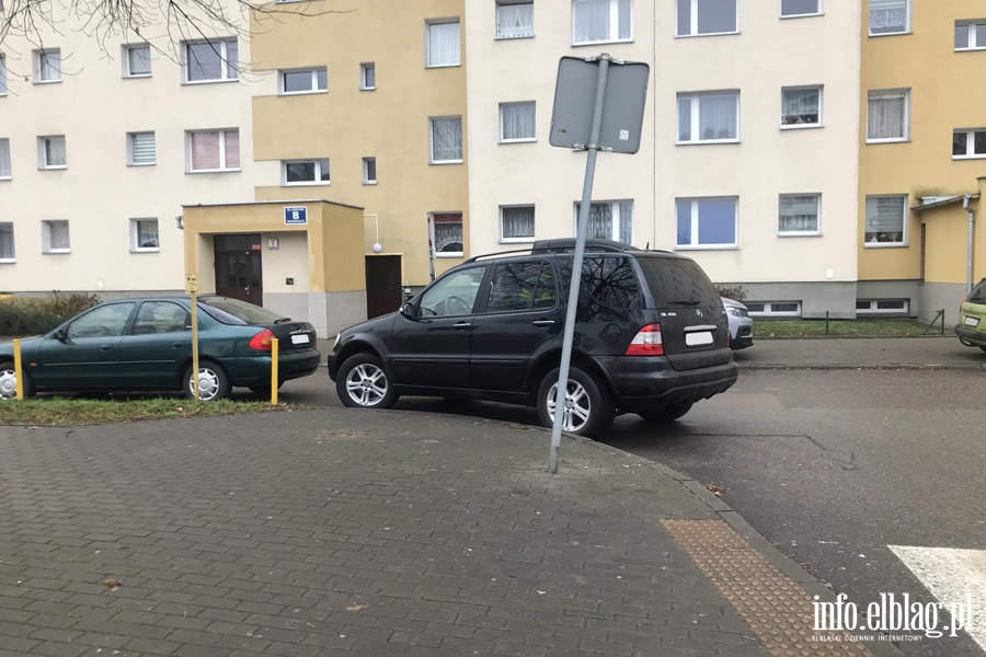 Mistrzowie parkowania w Elblgu (cz 77), fot. 8