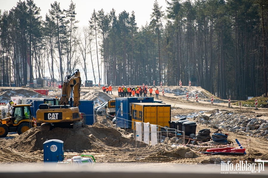 Wizytacja ministra infrastruktury Andrzeja Adamczyka na przekopie , fot. 60