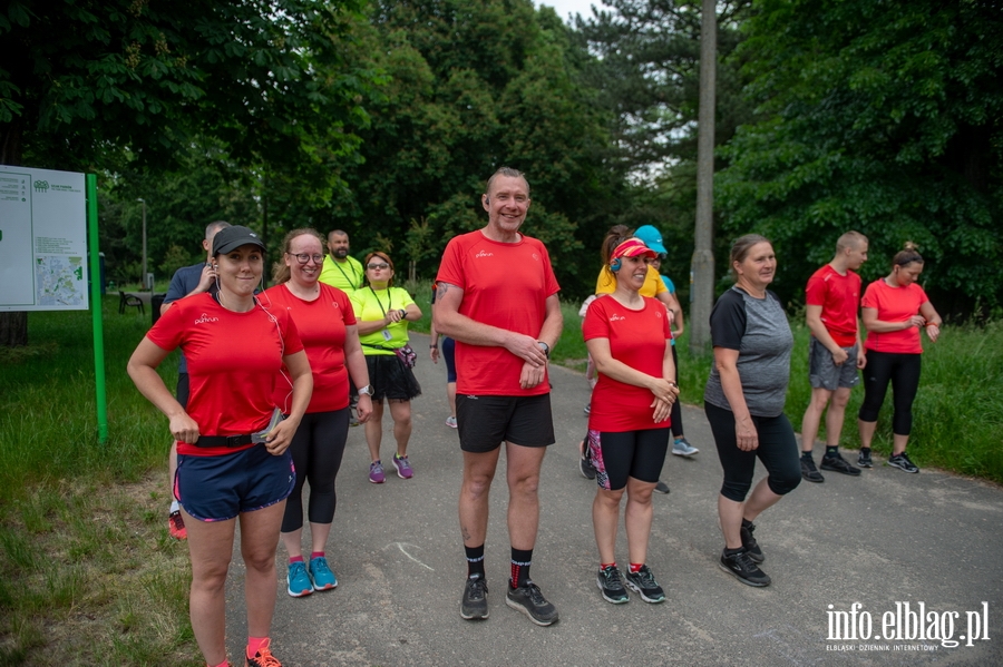 "Bieganie ma sprawia przyjemno". Pierwszy elblski parkrun za nami , fot. 14