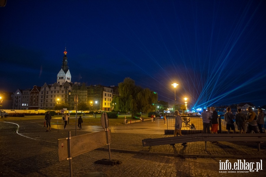 Wystp Madis, oraz pokaz laserowy nad rzek Elblg, fot. 30