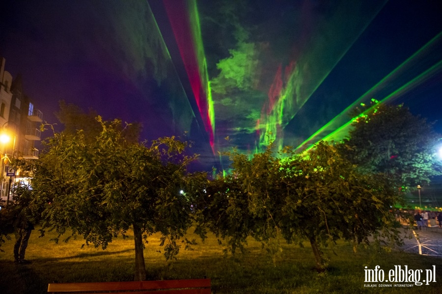 Wystp Madis, oraz pokaz laserowy nad rzek Elblg, fot. 41