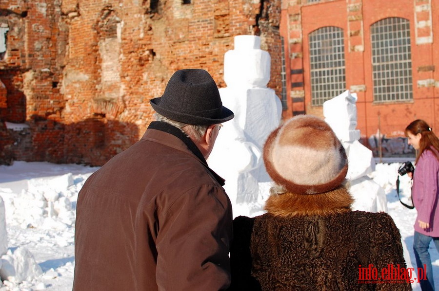 Drugi dzie VI Festiwalu Rzeby w niegu - Terytorium Bieli, fot. 8