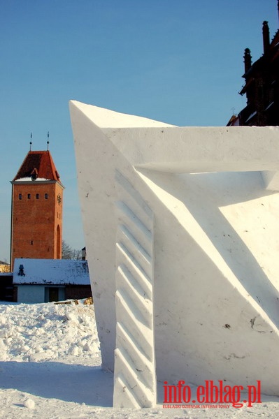 Drugi dzie VI Festiwalu Rzeby w niegu - Terytorium Bieli, fot. 21