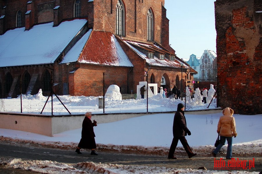 Drugi dzie VI Festiwalu Rzeby w niegu - Terytorium Bieli, fot. 34