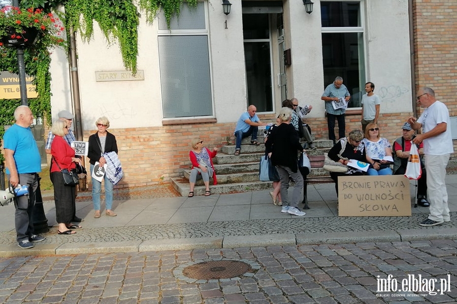 Protest w obronie wolnych mediow, fot. 14