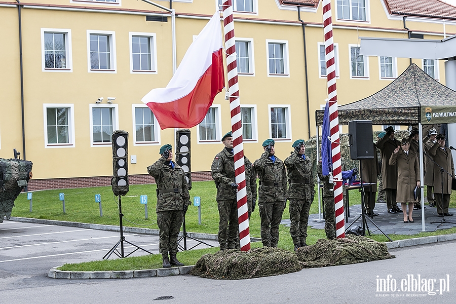 Ceremonia przekazania obowizkw Dowdzcy Wielonarodowego Korpusu Pnocy-Wschd., fot. 6