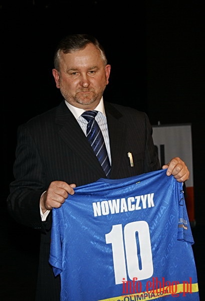 Prezentacja pikarzy Olimpii Elblg przed rund wiosenn sezonu 2009/2010, fot. 8