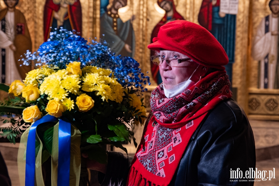 Cerkiew w Elblgu. Msza w intencji Ukrainy, fot. 16