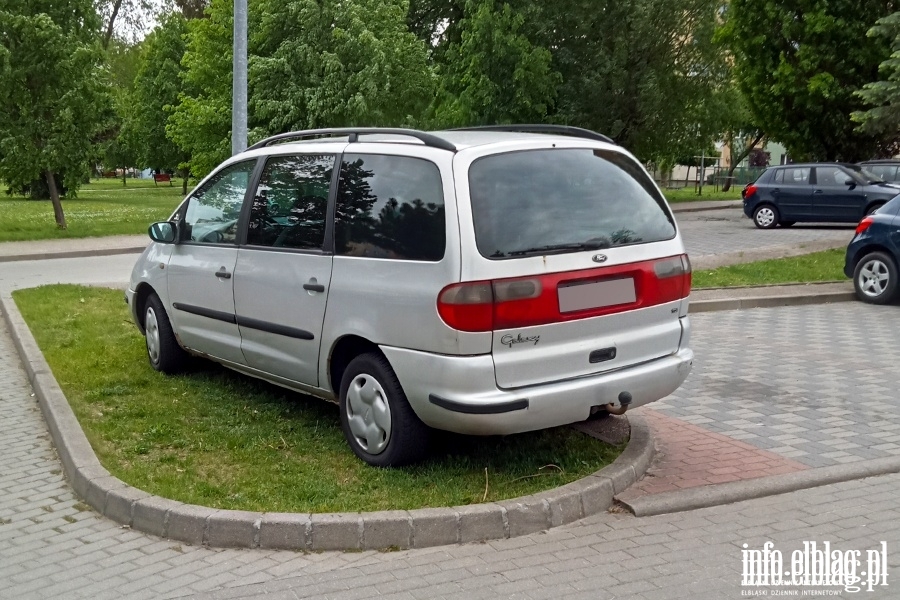 Mistrzowie parkowania w Elblgu (cz 154), fot. 12