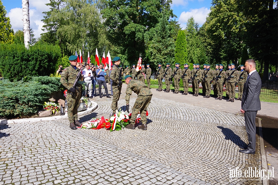 83. rocznica wybuchu II wojny wiatowej. Obchody w Elblgu, fot. 20