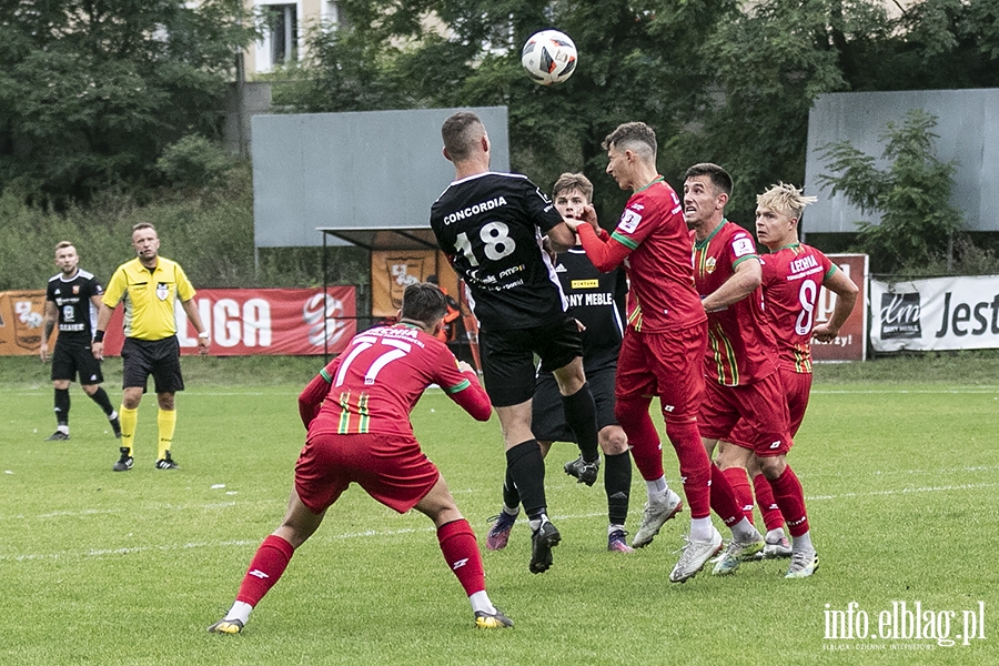 Concordia Elblg - Lechia Tomaszw Mazowiecki, fot. 35