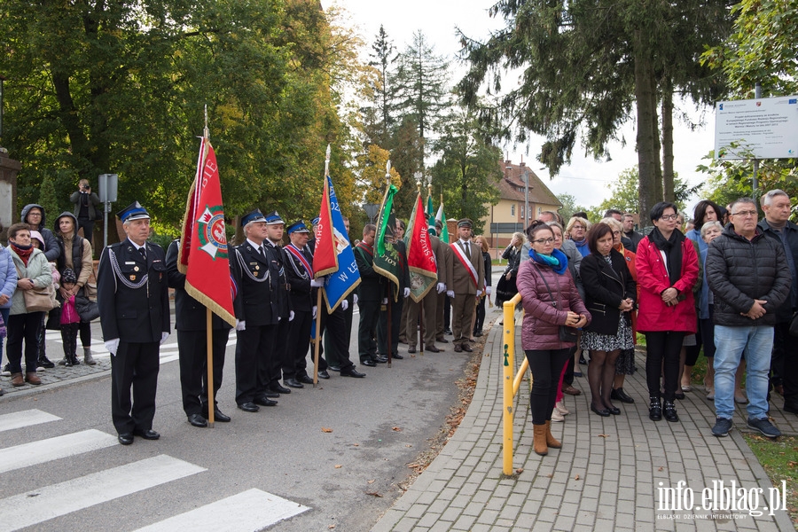 Pogrodzie, cze: Odsonicie kamienia pamitkowego i tablic, fot. 7