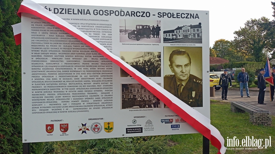 Pogrodzie, cze: Odsonicie kamienia pamitkowego i tablic, fot. 16