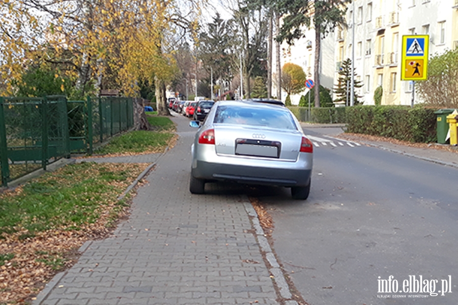 Mistrzowie parkowania w Elblgu (cz 203), fot. 3