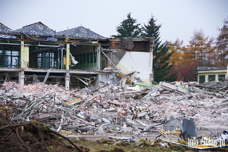 Prace przy wyburzaniu budynku Bianca, fot. 46