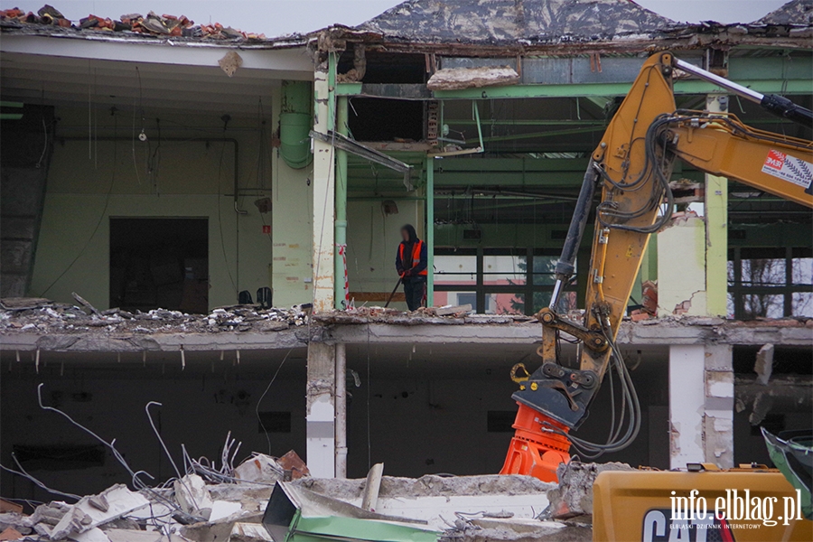 Prace przy wyburzaniu budynku Bianca, fot. 50