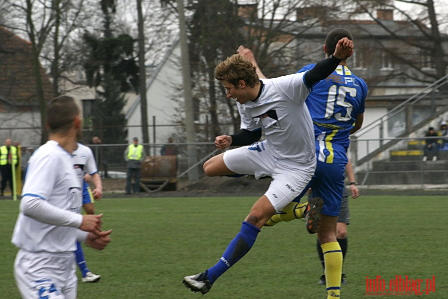 Mecz 24 kolejki II ligi: Olimpia Elblg - Ruch Wysokie Mazowieckie 1-0, fot. 8