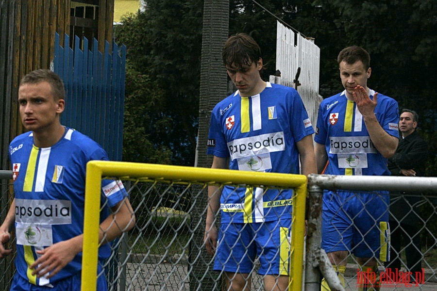 Mecz 24 kolejki II ligi: Olimpia Elblg - Ruch Wysokie Mazowieckie 1-0, fot. 19