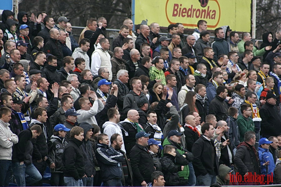 Mecz 24 kolejki II ligi: Olimpia Elblg - Ruch Wysokie Mazowieckie 1-0, fot. 35