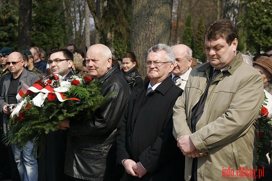 Uroczystoci 70 rocznicy Zbrodni Katyskiej na Cmentarzu Agrykola, fot. 1