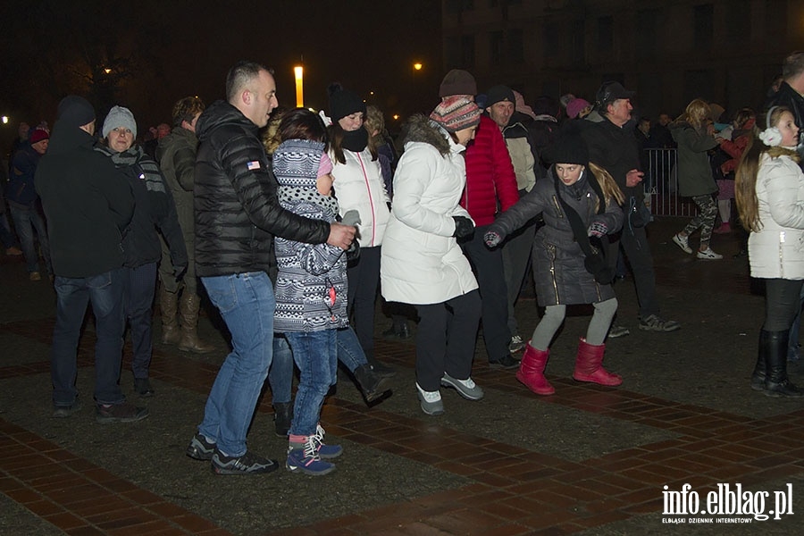 Wspominamy jak elblanie witali 2017 rok, fot. 18