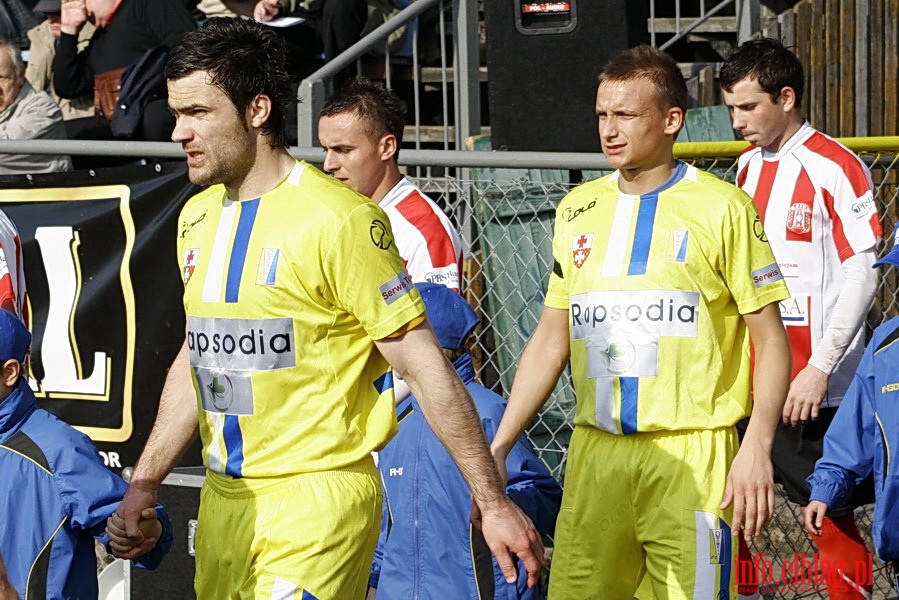 Mecz 21 kolejki II ligi: Olimpia Elblg - Resovia Rzeszw 2:0, fot. 2