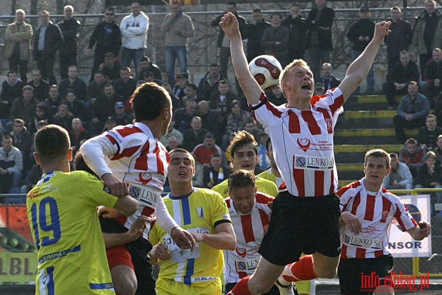 Mecz 21 kolejki II ligi: Olimpia Elblg - Resovia Rzeszw 2:0, fot. 16