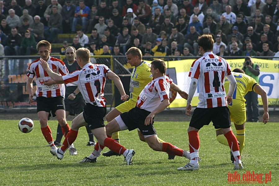 Mecz 21 kolejki II ligi: Olimpia Elblg - Resovia Rzeszw 2:0, fot. 18