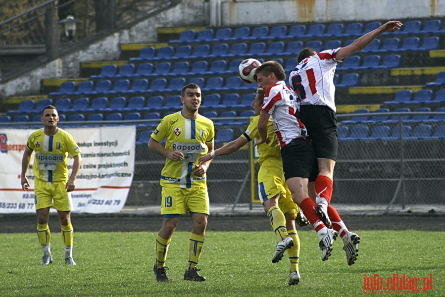 Mecz 21 kolejki II ligi: Olimpia Elblg - Resovia Rzeszw 2:0, fot. 20