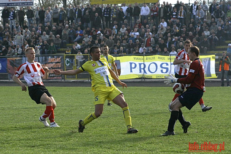 Mecz 21 kolejki II ligi: Olimpia Elblg - Resovia Rzeszw 2:0, fot. 24