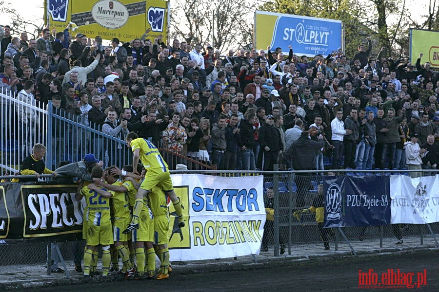 Mecz 21 kolejki II ligi: Olimpia Elblg - Resovia Rzeszw 2:0, fot. 44