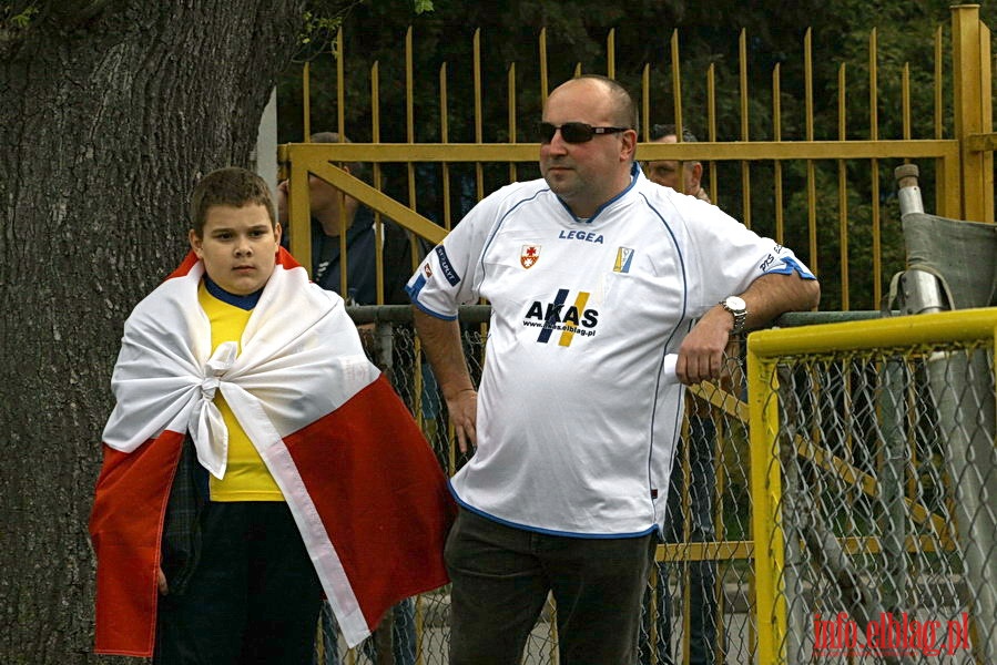 Mecz 28 kolejki II ligi: Olimpia Elblg - Jeziorak Iawa 1:0, fot. 1