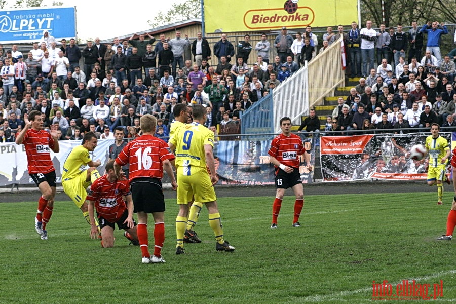 Mecz 28 kolejki II ligi: Olimpia Elblg - Jeziorak Iawa 1:0, fot. 20