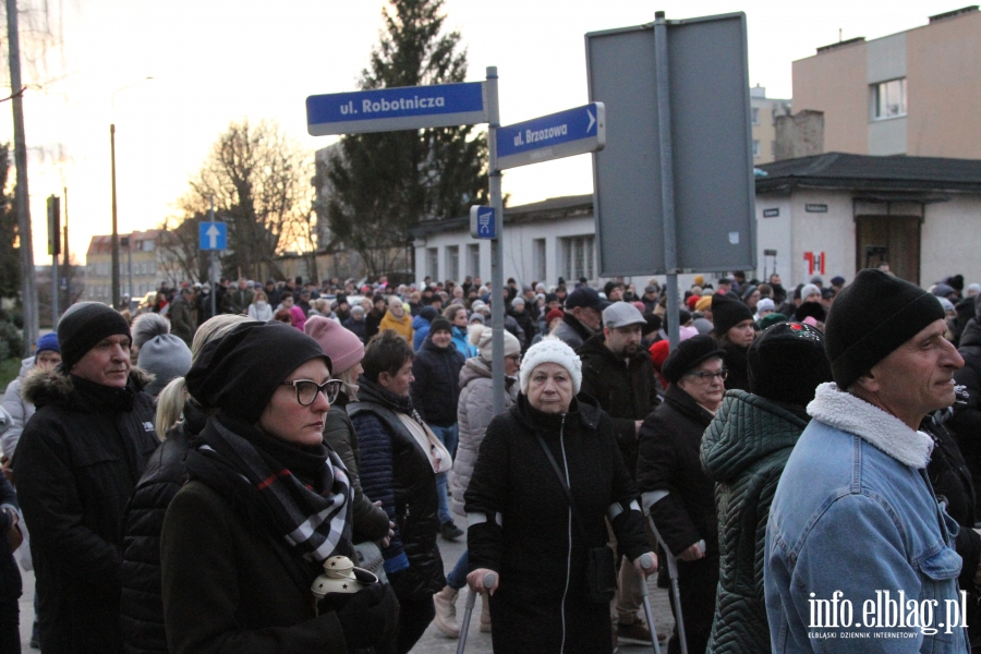 Droga Krzyowa przesza ulicami Elblga, fot. 11