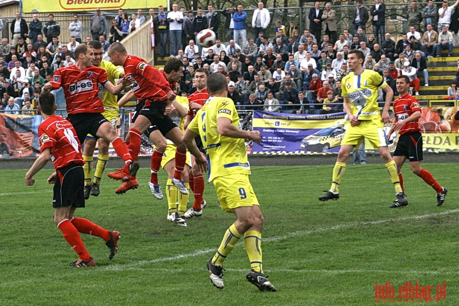 Mecz 28 kolejki II ligi: Olimpia Elblg - Jeziorak Iawa 1:0, fot. 28