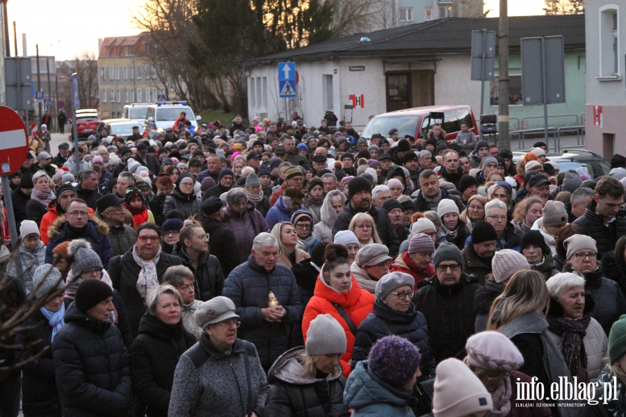 Droga Krzyowa przesza ulicami Elblga, fot. 13