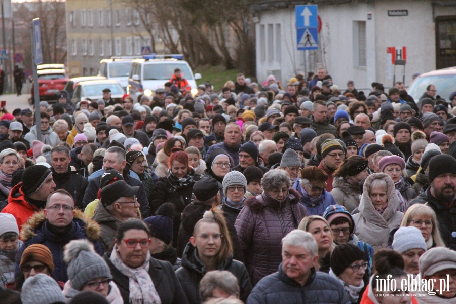 Droga Krzyowa przesza ulicami Elblga, fot. 14