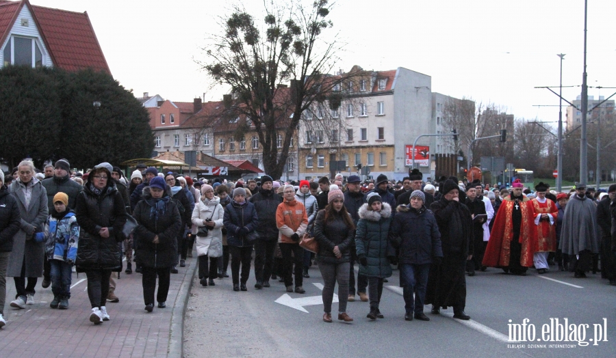 Droga Krzyowa przesza ulicami Elblga, fot. 22