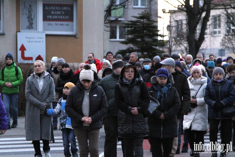 Droga Krzyowa przesza ulicami Elblga, fot. 23