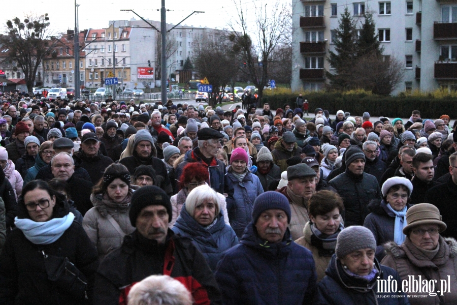 Droga Krzyowa przesza ulicami Elblga, fot. 26