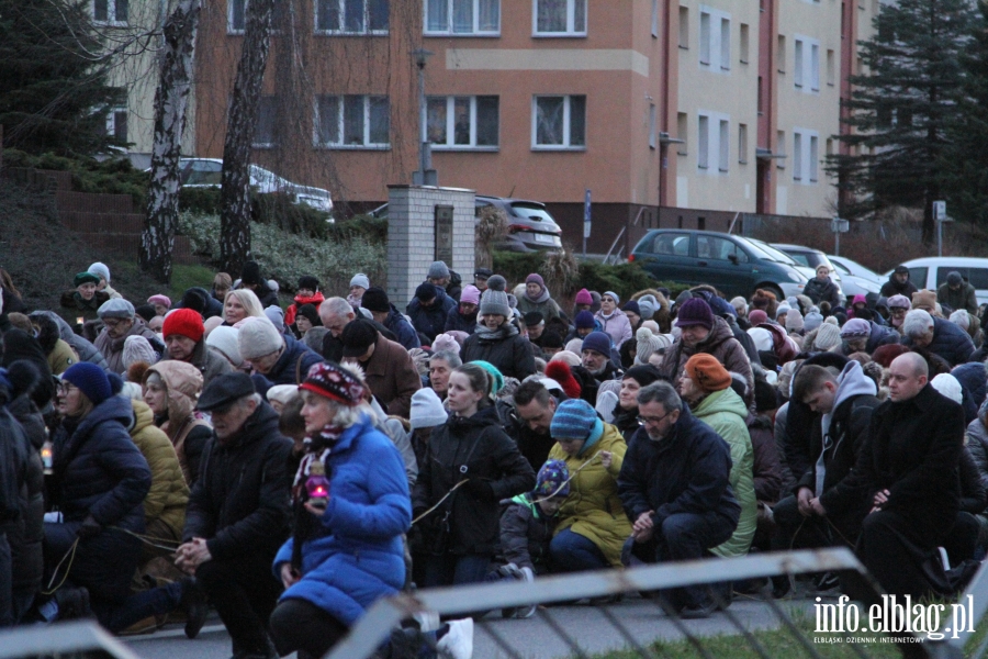 Droga Krzyowa przesza ulicami Elblga, fot. 34