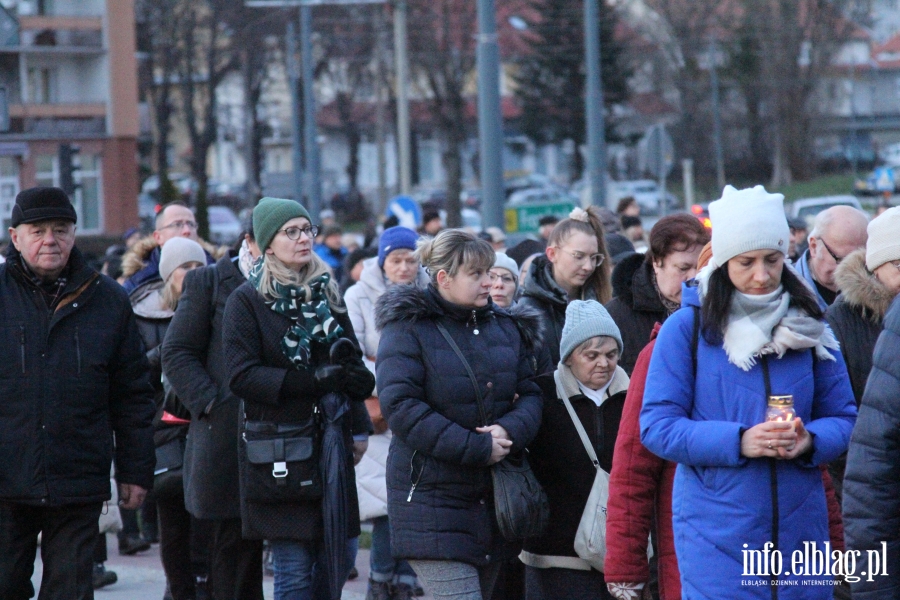 Droga Krzyowa przesza ulicami Elblga, fot. 41