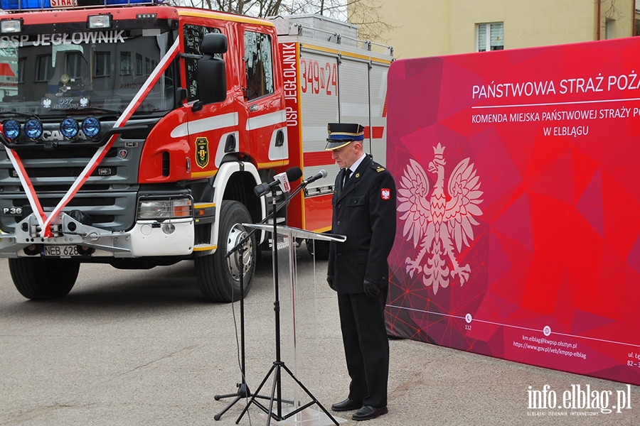 Uroczysto w Jednostce Ratowniczo -Ganiczej nr 3 w Pasku, fot. 16